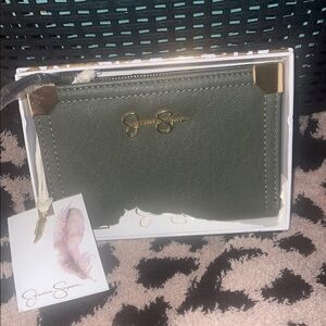 Jessica Simpson Green Card Holder